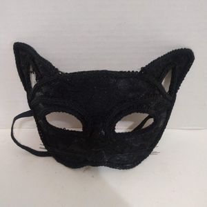 Cat Lace Halloween Mask